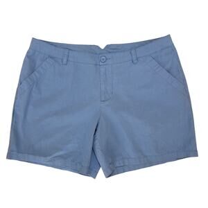Columbia Baby Blue Hiking Shorts - Women's Plus Size 16